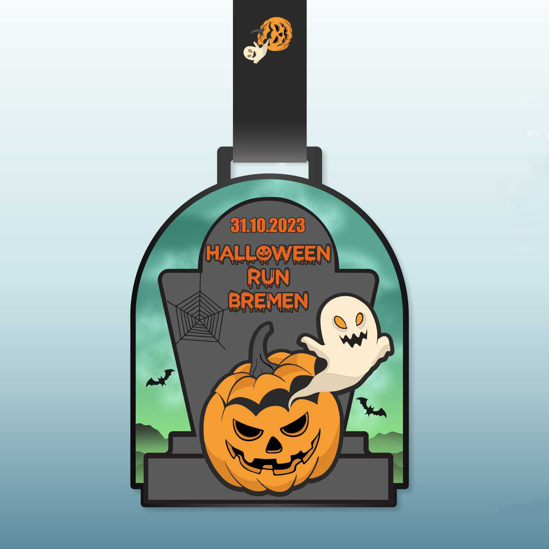 Gruselige Medaillen, begrenzte Plätze – Sichert euch euren Halloween-Run-Spot heute! 🏅🎃👻